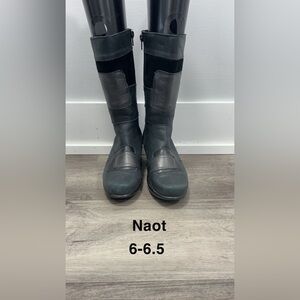 NAOT Tall Black Boots